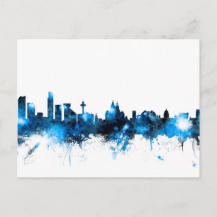 Liverpool England Skyline Briefkaart