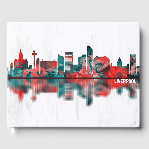 Liverpool England Skyline Gastenboek