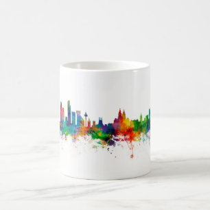 Liverpool England Skyline Koffiemok