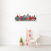 Liverpool England Skyline Spandoek (Insitu)