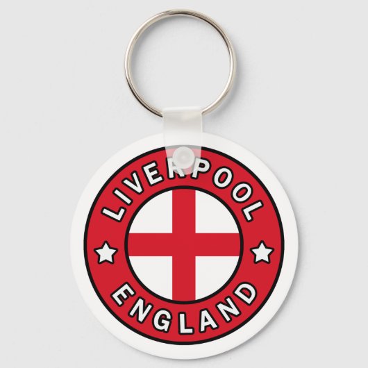 Liverpool England Sleutelhanger (Voorkant)