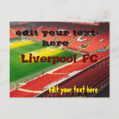 liverpool FC-briefkaart Briefkaart (Voorkant)