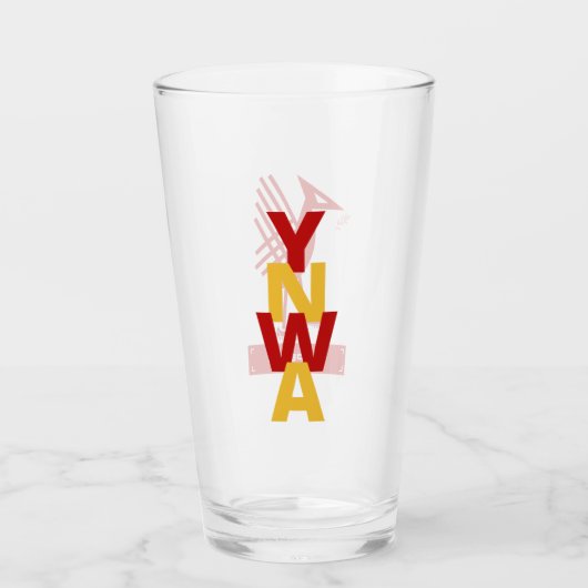 Liverpool FC Geïnspireerd op maat gemaakt bierglas Glas (Voorkant)
