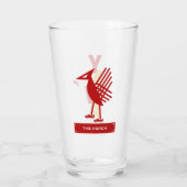 Liverpool FC Inspiré sur le verre de bière sur mes (Dos)