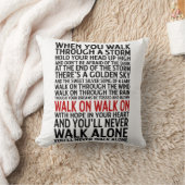 Liverpool FC Je zult Loop nooit alleen Kussen (Deken)