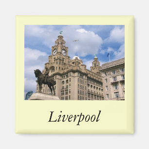 Liverpool - Liver Building Magneet