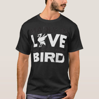Liverpool Madly in Love My Bird Design Liver T-shirt