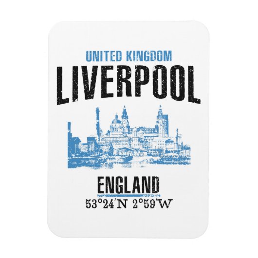 Liverpool Magneet (Verticaal)