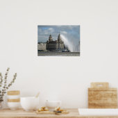 Liverpool-Poster voor leveringopbouw Poster (Keuken)