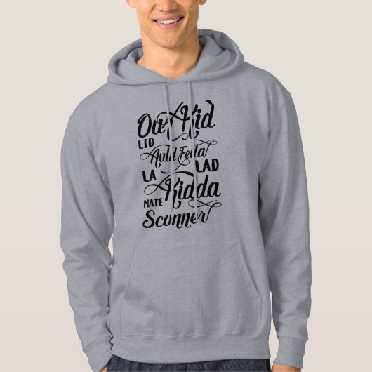 Liverpool Scouse Dialect pour le Sweat - shirt à c (Devant)