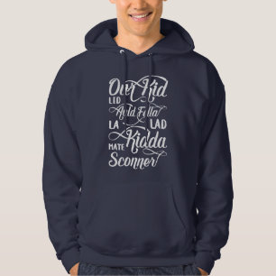 Liverpool Scouse Dialect voor Man Slang Hoody