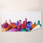 Liverpool Skyline (Serviette de bain)