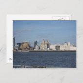 Liverpool Skyline Briefkaart (Voorkant / Achterkant)