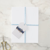 Liverpool Skyline Cadeaulabel (Met Touw)