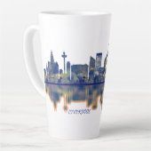Liverpool Skyline Latte Mok (Linkerhoek)