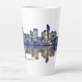 Liverpool Skyline Latte Mok (Voorkant)
