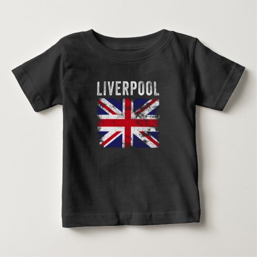 Liverpool UK Flag England Souvenir (Voorkant)