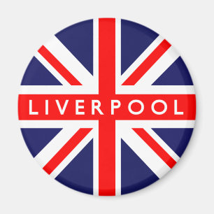 Liverpool UK Flag Magneet