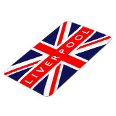Liverpool UK Flag Magneet (Linkerzijde)