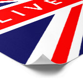 Liverpool UK Flag Poster (Hoek)