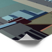 Liverpool United Kingdom Vintage Travel Poster (Coin)