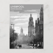 Liverpool Verenigd Koninkrijk Travel Briefkaart (Voorkant)