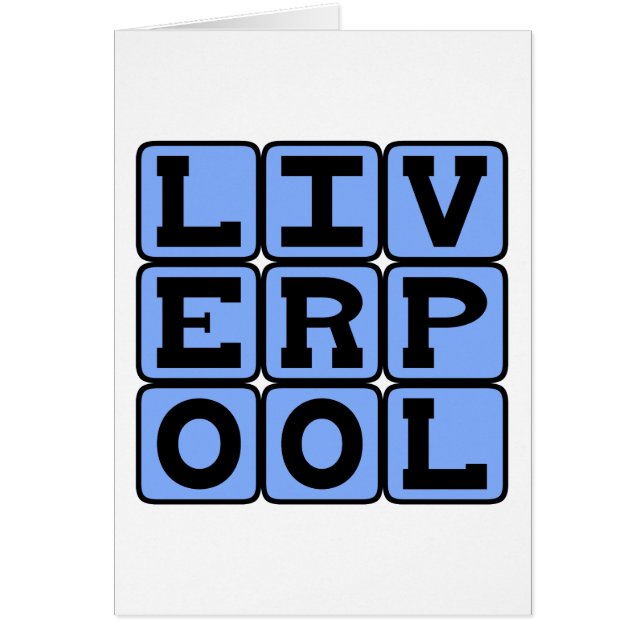 Liverpool, ville d'Angleterre (Devant)