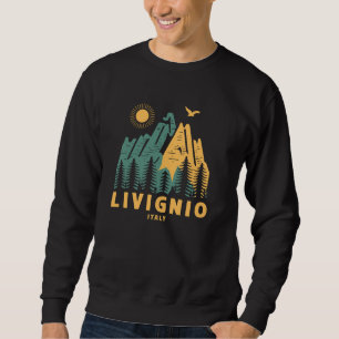 Livignio Mountains Italië Wandelen Buiten Trui