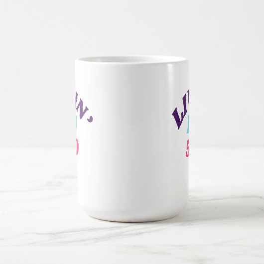Livin' en 5D Mug (Centre)