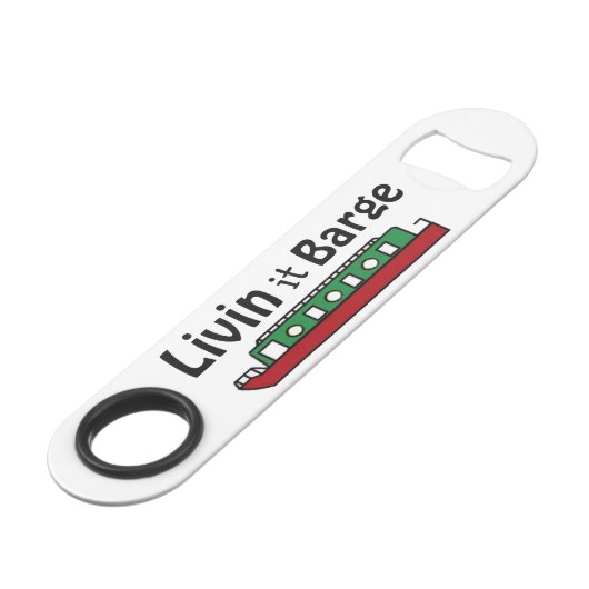 Livin it Barge Canal Boat (Devant angulaire)