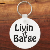 Livin it Barge Sleutelhanger (Voorkant)