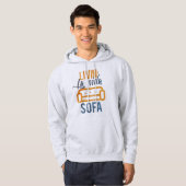 Livin' la vida sofa hoodie (Voorkant volledig)