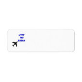 Livin' The Dream étiquette (Devant)