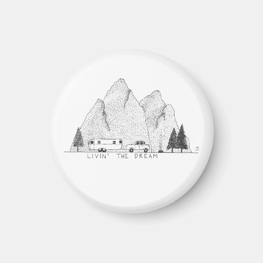 Livin' the Dream Magnet (Devant)