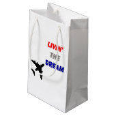Livin the Dream sac cadeau (Dos Angle)