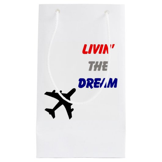 Livin the Dream sac cadeau (Devant)