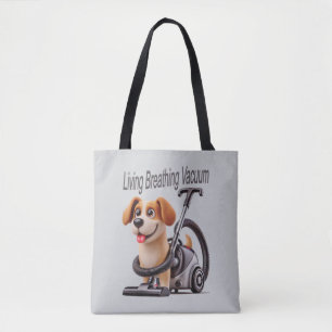 Living Breathing Vacuum Dog Draagtas