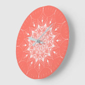 Living Coral 2019 pantone Grote Klok (Hoek)