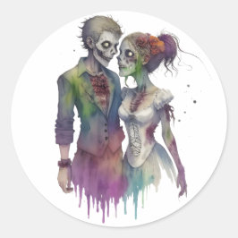 Living Dead Sweetheart Ronde Sticker