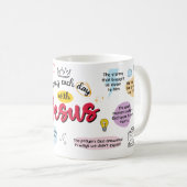 Living Each Day with Jesus Mug (Devant droit)