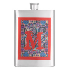 Living Metal Red Monogram Flacon
