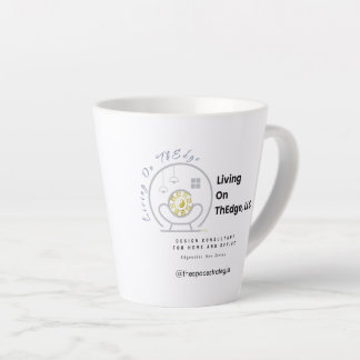 Living On ThEdge, LLC Logo Latte Mug Mok