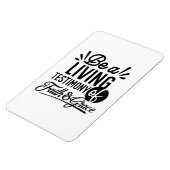Living Testimony Bible Quote Christian Motivation Magneet (Linkerzijde)