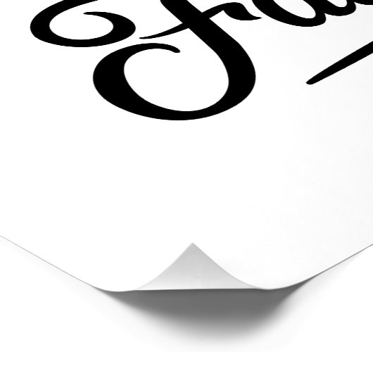 Living Testimony Bible Quote Christian Motivation Perfect Poster (Hoek)