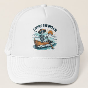 Living The Dream - Skelet (2) Trucker Pet