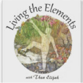 Living the Elements Sticker (Voorkant)