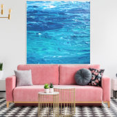 "Living Water" uitgerekte canvas print (Insitu (Woonkamer))