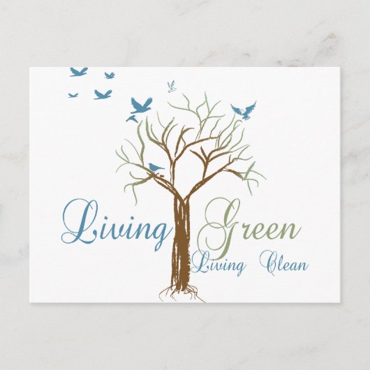 LivingGreen Briefkaart (Voorkant)