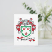 Livingston Family Crest Briefkaart (Staand voorkant)