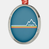 Livingston Montana Metalen Ornament (Links)